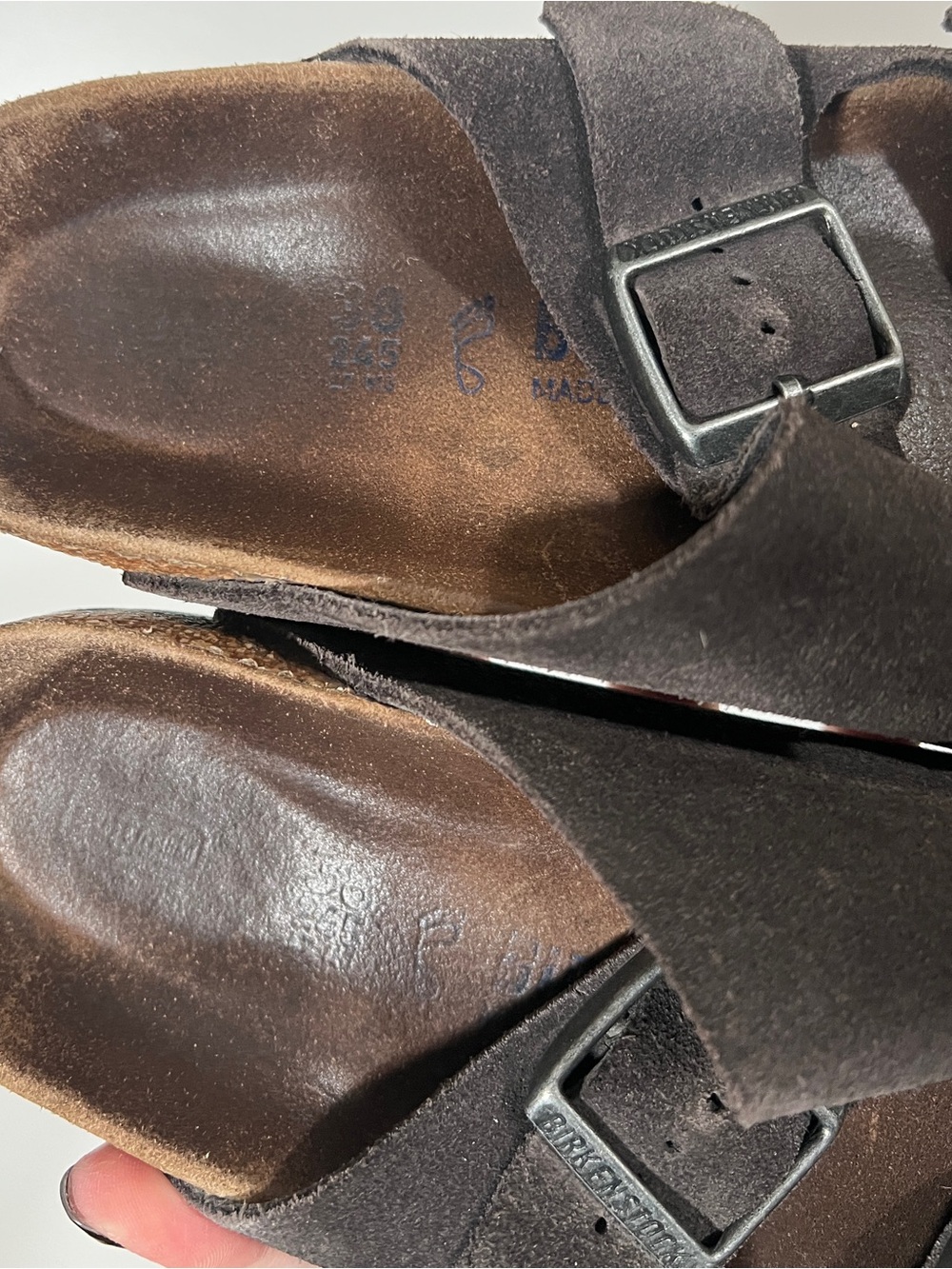 Birkenstock Arizona Sandals Soft Footbed Size 38 US women’s 7 - Picture 5 of 7